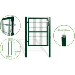 Casanoov - portillon grillagé 1m vert razo h. 120cm Casanoov - portillon grillagé 1m vert razo h. 120cm