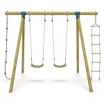 Portique bois 2, 30 m topwood alti 2 - 4 enfants