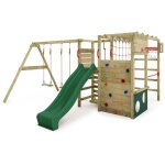 Portique d'escalade tour de jeux actionarena avec balançoire et toboggan, aire de jeux de jardin avec ... Portique d'escalade tour de jeux actionarena avec balançoire et toboggan, aire de jeux de jardin avec ...