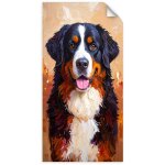 Poster autocollant bouvier bernois 80x160