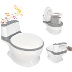 Pot pour b�b� avec bac amovible facile � nettoyer - vrai son de chasse - toilettes d'apprentissage de ...