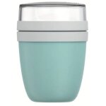 Pot � c�r�ales � emporter - pot � yaourt pratique - compartiments pour yaourt et c�r�ales - convient ...