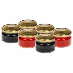 Pots de confiture avec couvercles 6 pi�ces 200 ml