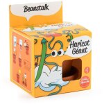 Pot avec coupelle - haricot g�ant - 8 cm