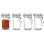 Pots à épices avec clip, ø 4, 5 cm, ensemble de 4 Pots à épices avec clip, ø 4, 5 cm, ensemble de 4