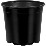 Pot � fleurs 50 pcs noir � 15 x 13 cm plastique vidaxl