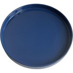 Pot de fleurs en c�ramique bleu de 31 cm de diam�tre ext�rieur, adapt� aux bacs � fleurs d'int�rieur ...