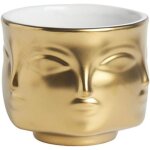 Pot de fleurs cr�atif avec visage humain vase en c�ramique d�coration succulente statue en c�ramique ...