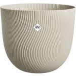 Pot de fleurs elho sereh rond 47 beige �47 x h40 cm 55 l 100% recycl�
