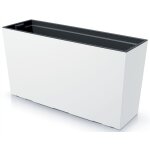Pot de fleurs haut urbi case m duc800m avec insert blanc