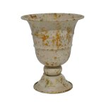 La grande prairie - pot de fleurs mtal 16x16x19cm