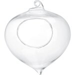 Pot de fleurs pour plantes succulentes, vase en verre suspendu, décoration de jardin pour la maison Pot de fleurs pour plantes succulentes, vase en verre suspendu, décoration de jardin pour la maison
