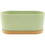 Pot de fleurs rectangulaire en plastique, pot de fleurs pour lgumes, balcon, simple, pour chambre  ...