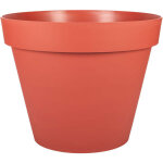 Pot de fleur rond toscane xxl � 100 x h. 79, 5 cm - orange terre battue - eda