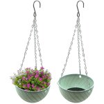 Pots de fleurs � suspendre - 2 pi�ces jardiniere suspendue, panier de fleurs � suspendre, pot de fleur ...