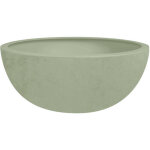 Pot de fleurs vasque basalt up � 29 x 12 cm - 5, 5 l - vert amande - eda