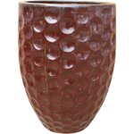 Pot grande taille d'extérieur merovee 42x55cm rouge brique, fait main en terre cuite émaillée, résistant ... Pot grande taille d'extérieur merovee 42x55cm rouge brique, fait main en terre cuite émaillée, résistant ...