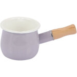 Pot � lait �maill�, chauffe - beurre, mini - casserole antiadh�sive, 10 cm, 500 ml, petit ustensile de ...