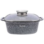 Marmite avec rev�tement en marbre 3, 7 l 22 cm klausberg kb - 7529