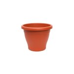 Fplus - pot m�diterran�en 20 cm x 15 cm plastique couleur terre cuite