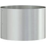 Cache - pot de jardin argent 30 x 30 x 20 cm acier galvanisé vidaxl Cache - pot de jardin argent 30 x 30 x 20 cm acier galvanisé vidaxl