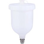 Pot de peinture de 600 ml pour pistolet � peinture, godet en plastique pour pistolet � peinture evilbiss ...