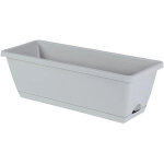 Pot de plantation pour l�gumes - pot rectangulaire en plastique de 50 cm (19, 7 pouces) avec drainage ...