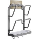 Pots et poles organisateur support de casseroles sans trou, tagre de cuisine murale, planche  dcouper, ...