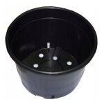 Pot de production rond noir grand 32l