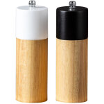 Pot � sel et poivre manuel en bois, bouteille � assaisonnement multifonctionnelle, ustensile de cuisine ...
