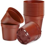 Pots pour semis, 10cm 10 pieces pots de p�pini�re, plastique r�utilisables pot semis / godets semis / ...
