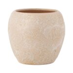 Pot en terre cuite 'amphore' 24cm rose