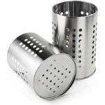 Pot ustensiles cuisine, 2 pi�ces ustensiles de porte ustensiles cuisine range couverts, egouttoir verticalen ...