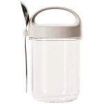 Pot de yaourt � emporter ? pot de muesli ? verre ? grey