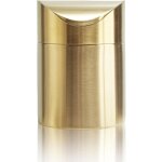 Poubelle en acier inoxydable de 1, 5 litre avec couvercle basculant et amovible, mini poubelle de cuisine, ...