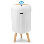 [jamais utilis�] poubelle automatique 10 l � capteur - poubelle �lectrique avec couvercle pour cuisine ...