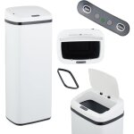 Poubelle automatique, 50 litres, couvercle �lectrique, avec support pour sac, seau cuisine, en acier, ...