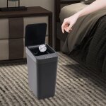 Poubelle automatique, poubelle intelligente, cuisine et bureau d�tecteur de mouvement poubelle, 9l capacit� ...
