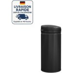 Poubelle � capteur automatique 42 l acier au carbone - fonction de fermeture en douceur - poubelle sans ...