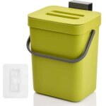 Poubelle compost cuisine - composteur de cuisine en plastique pour dchets organiques - poubelle de table ...