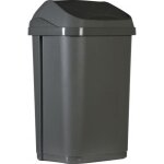 Poubelle  couvercle basculant matriau 100% recycl - probbax