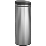 Poubelle cuisine automatique - homcom - 50l - couvercle � fermeture en douceur - acier inoxydable - 30, ...