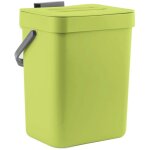 Poubelle de d�chets de cuisine, petit composteur de comptoir avec couvercle, contenant de d�chets de ...