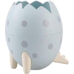 Poubelle en forme d'oeuf de dinosaure de dessin anim� corbeilles � papier poubelle de comptoir en plastique ...