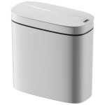 Poubelle intelligente, 14l poubelle automatique avec d�tecteur d'odeurs, couvercle de poubelle sans contact ...