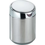 Poubelle maximex 0, 8 litre automatique chrom�e pour cuisine design � capteur en inox avec int�rieur ...