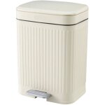 Kitchen move - poubelle à pédale aura blanc plastique 12 l Kitchen move - poubelle à pédale aura blanc plastique 12 l