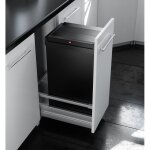 Poubelle de recyclage encastrable 52l hailo