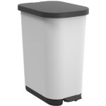 Poubelle de ribo avec couvercle anti - odeurs de et p�dale, capacit� de 25 - 40 litres, utilisation optimale ...