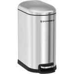 Songmics - poubelle de salle de bain 10l, petit, couvercle, poubelle à pédale pour toilettes, compact, ... Songmics - poubelle de salle de bain 10l, petit, couvercle, poubelle à pédale pour toilettes, compact, ...